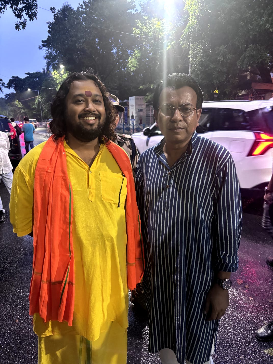 অভিনেতা রুদ্রনীল ঘোষের সাথে